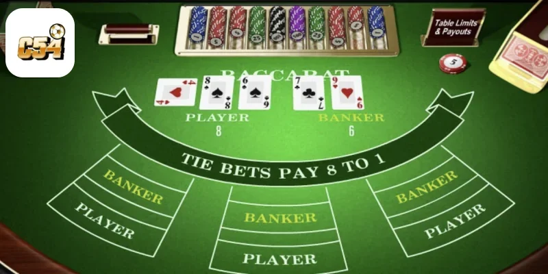 Các Loại Cược Trong Baccarat & Tỷ Lệ Thưởng