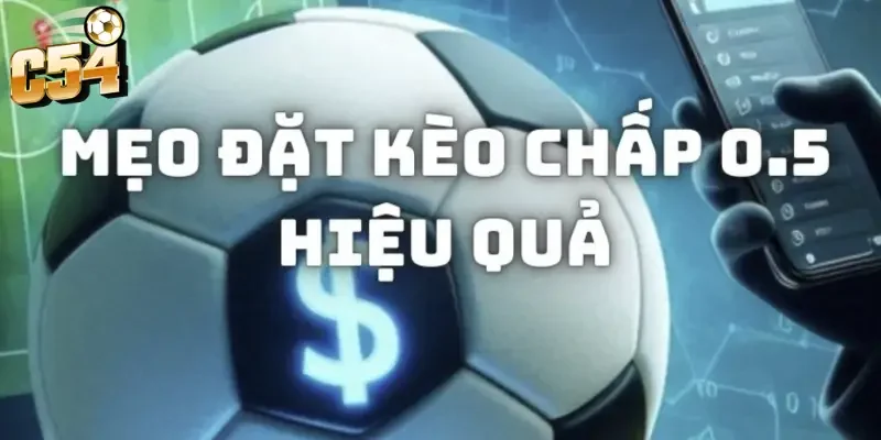 Kinh nghiệm soi kèo chấp 0.5 trái C54 bất bại từ cao thủ